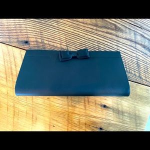 Black Satin Clutch